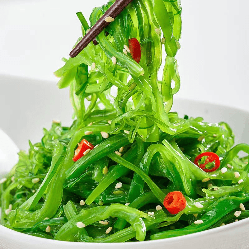 大连开袋即食裙带菜梗丝酸甜粗丝方便营养鲜香酸甜味梗丝脆爽美味