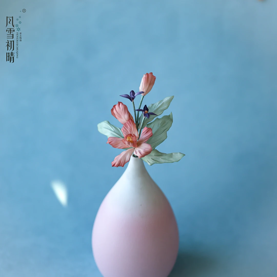 风雪初晴【原创烫花】慕雪念软簪汉服发簪手工日常古风百搭女