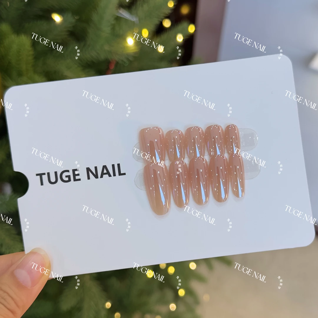 TugeNail“3000瓦”纯欲氛围感海莉同款原创小众设计师穿戴甲TG205