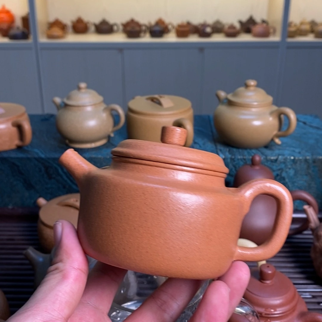 紫砂茶壶西**雅半手工德钟