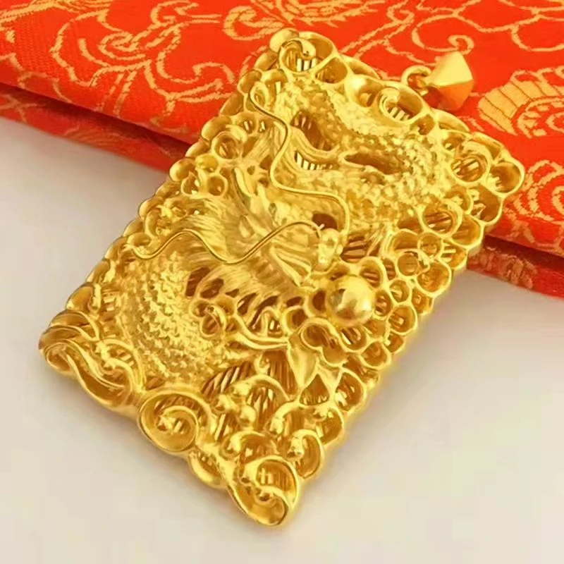 合金吊坠 帝王龙牌吊坠