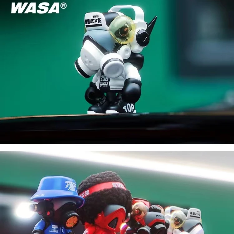 WASA变色龙车载龙系列盲盒手办 （兜兜）