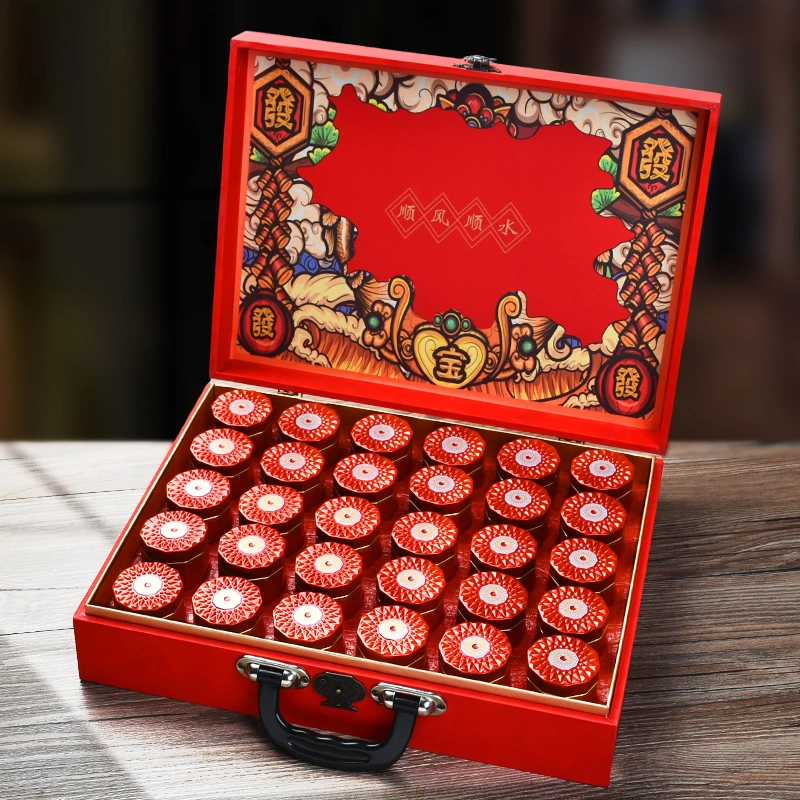 顺风顺水福建岩茶大红袍礼盒装300g 送礼佳品