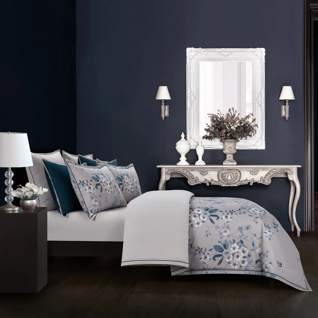 【雾里繁花】轻奢匹马棉陶瓷2.0工艺轻磨毛秋冬保暖床品四件套