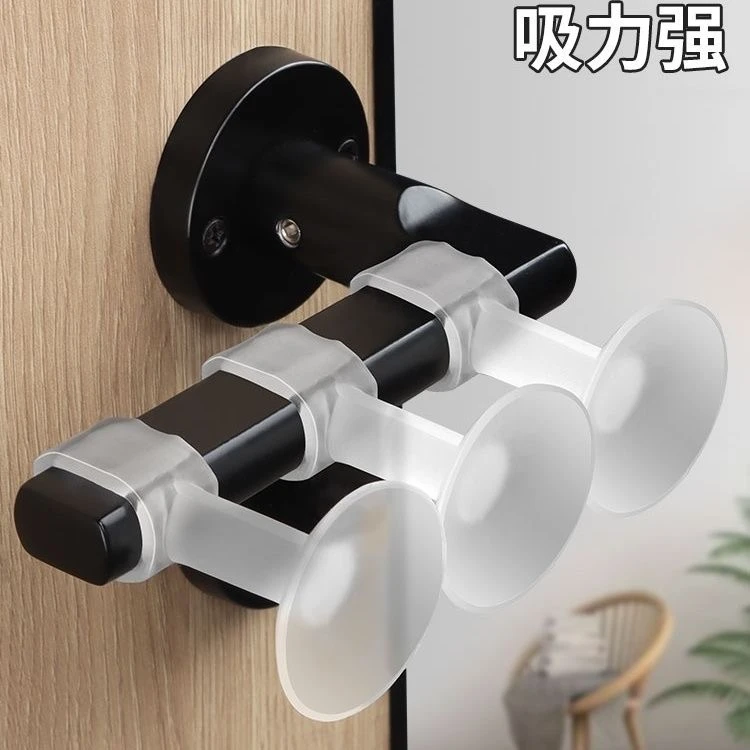 窗户防撞窗吸防撞垫断桥铝窗把手防撞保护套玻璃门把手吸盘固定器