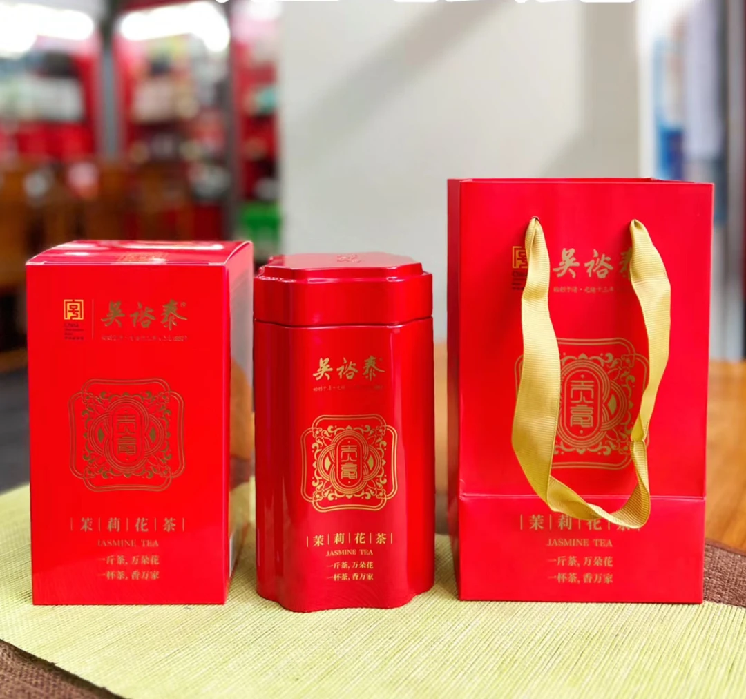 吴裕泰茉莉花茶  贡毫 茉莉花茶百年制作技艺的代表作品