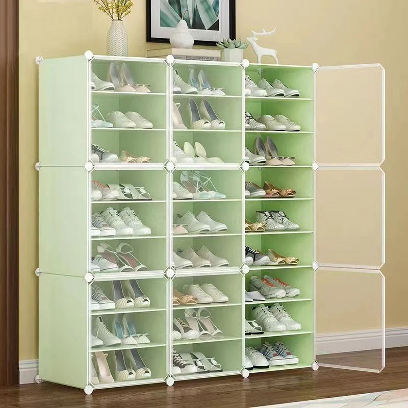 鞋柜鞋盒鞋架子家用门口新款收纳神器多层玄关室内防尘入户简易