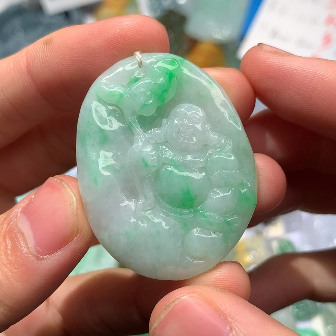 【闪购商品】翡翠颈饰未镶嵌箩