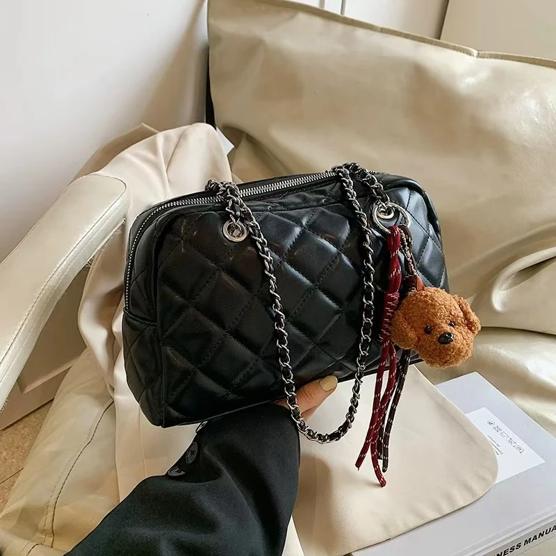 轻奢小众时尚百搭手拎包小香风