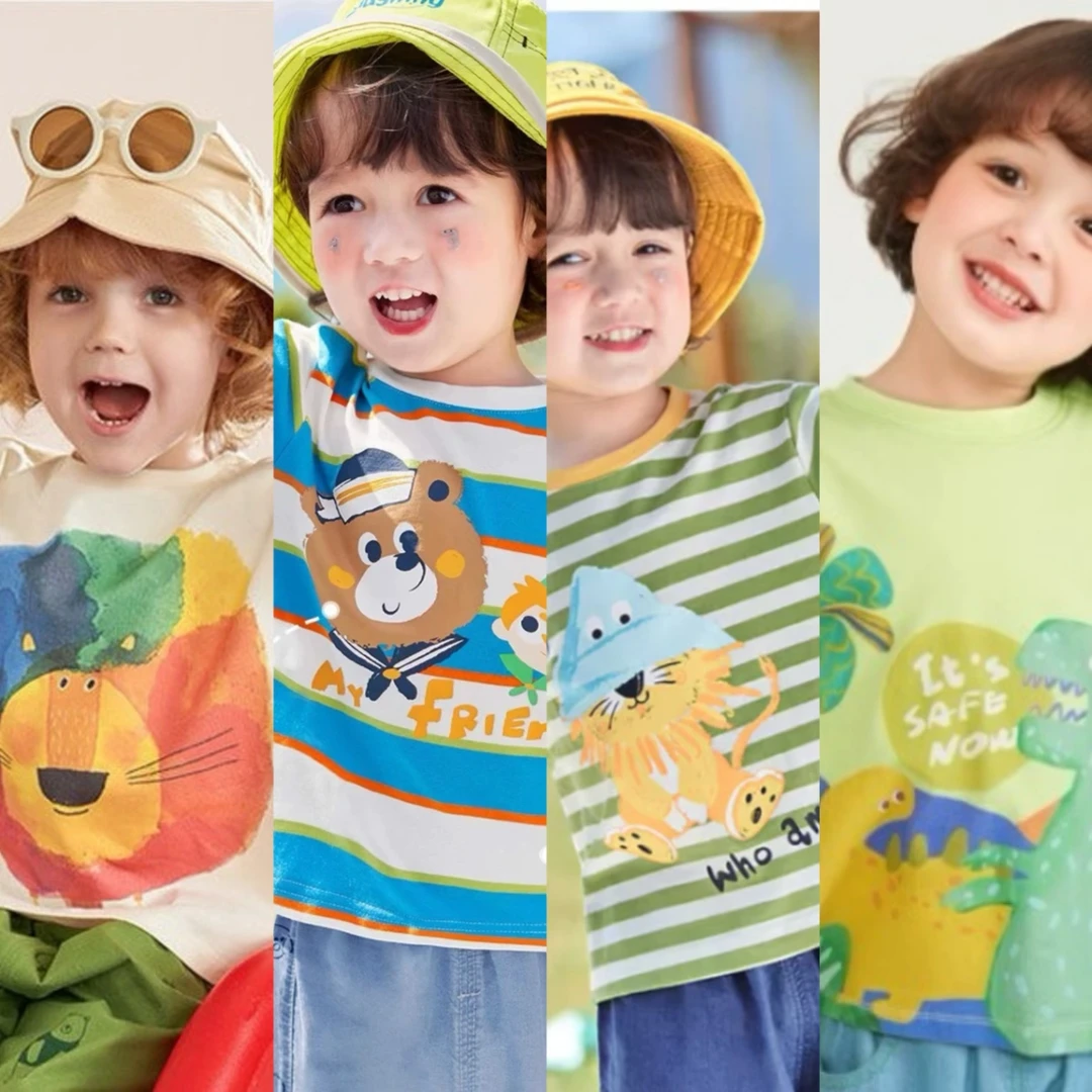 2024短袖清仓扣号时尚衬衣NO退换卡通时尚韩版