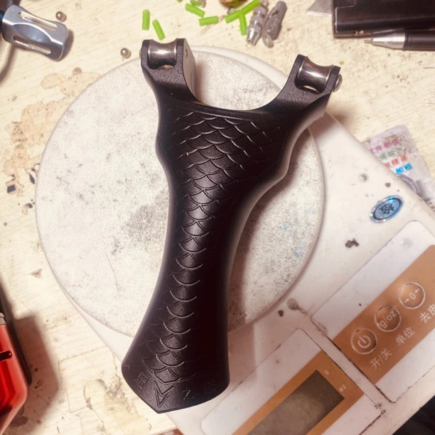 天罡之怒滑轮弓航空铝材质户外渔具配件表面硬化设计