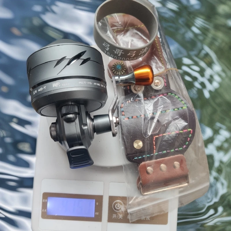 全新升级排线轮蓝鲸37/40高配黄铜版，送强磁牛皮+鱼轮静音圈