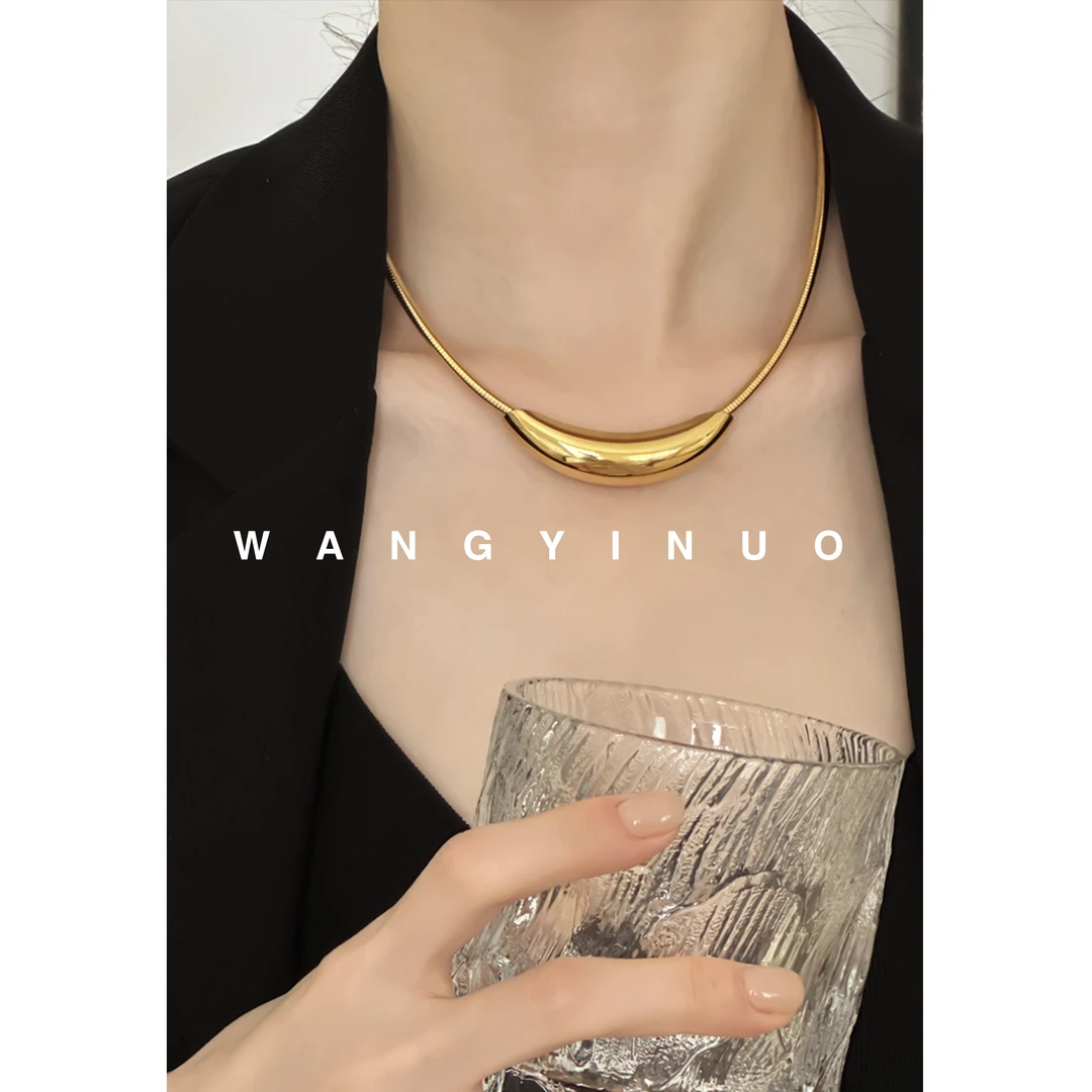 合金项链 MD·依诺【品质生活】时尚百搭欧美简约锁骨链调节项链