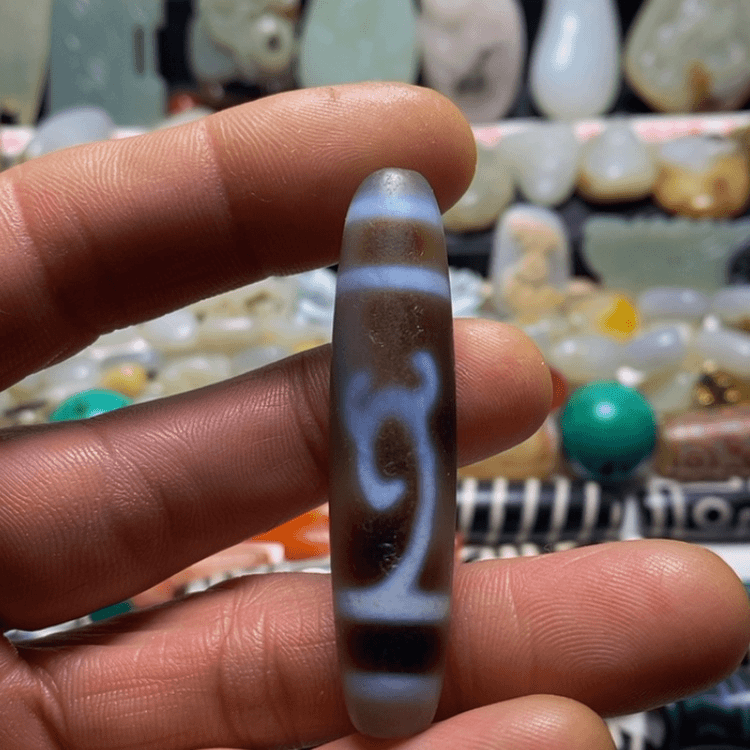 【闪购商品】玛瑙/玉髓颈饰未镶嵌如意珠吊坠