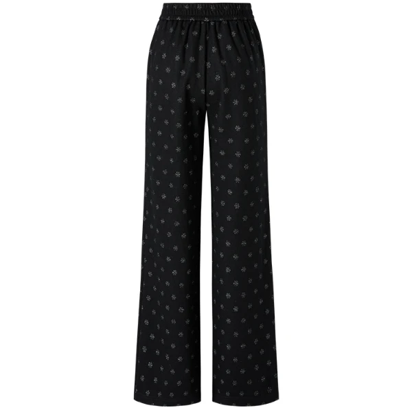 秋冬新款直筒长裤女休闲宽松显瘦薄款垂坠感Y102306572