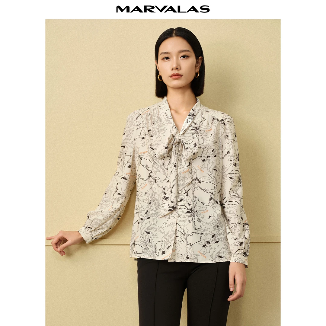 M311305510衬衫碎花洋气百搭印花时尚女士
