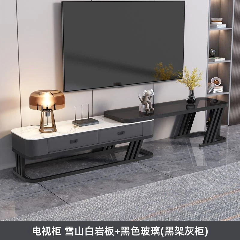 现代简约客厅家用电视柜北欧储物经济型置物长方形简易组装简约风