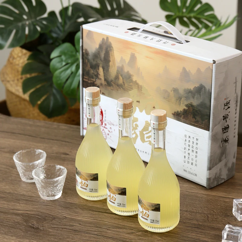《送礼装两箱》纯粮食传统古法工艺手工发酵酿造低度糯米黄酒