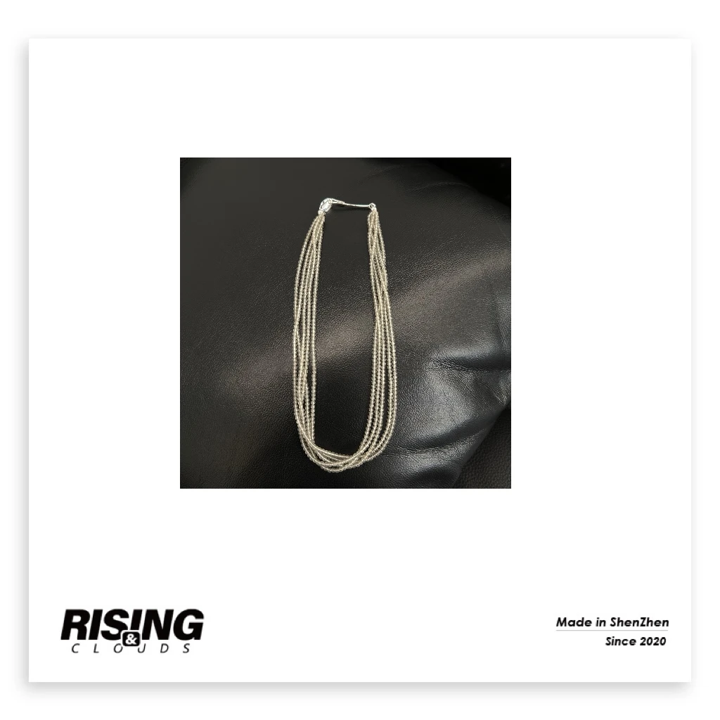 RISING&CLOUDS【小法】深圳南油简约感百搭串珠腰链 070326GT