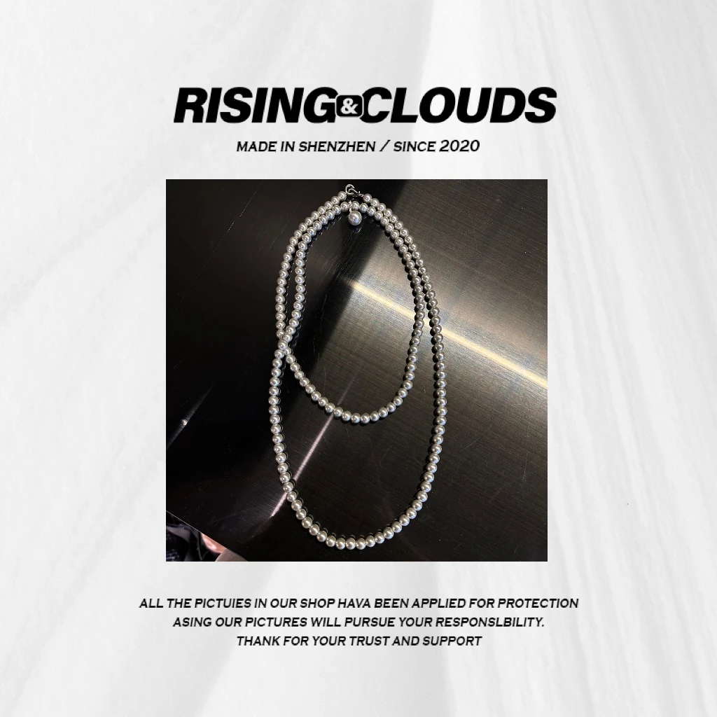 非金属仿珍珠项链 【小法】深圳南油复古手工巴洛克珠长链100387GT