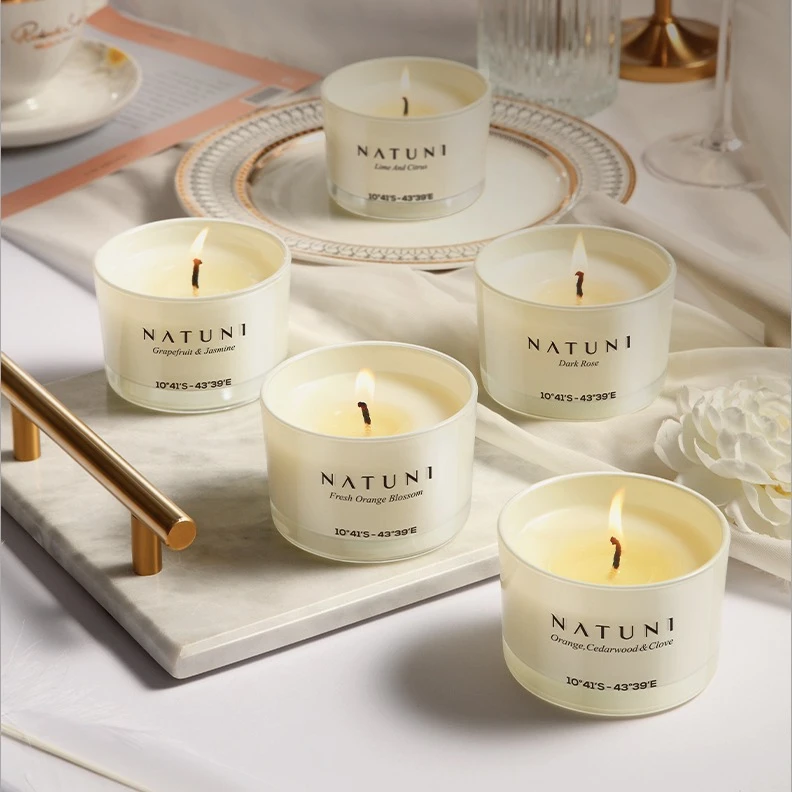 NATUNI精油香薰蜡烛熏香家用小众室内持久卧室睡眠浪漫情调香氛