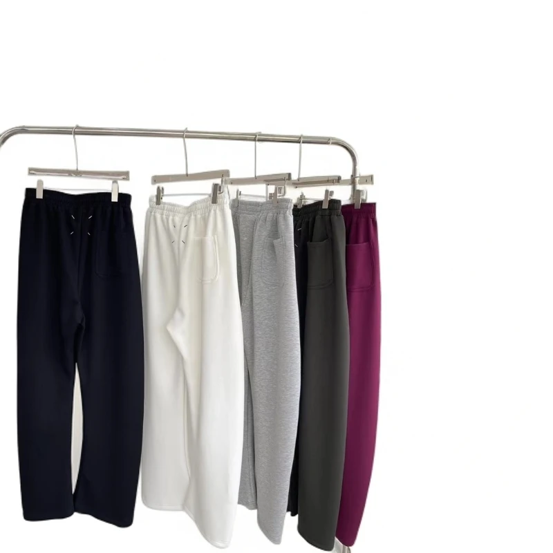 GAMER弯刀廓形休闲裤直筒镰刀香蕉阔腿拖地长裤f0849