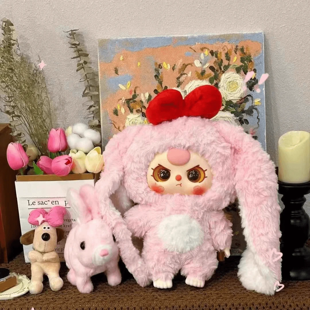 【许愿】娃三岁400%毛绒系列潮流玩具盲盒