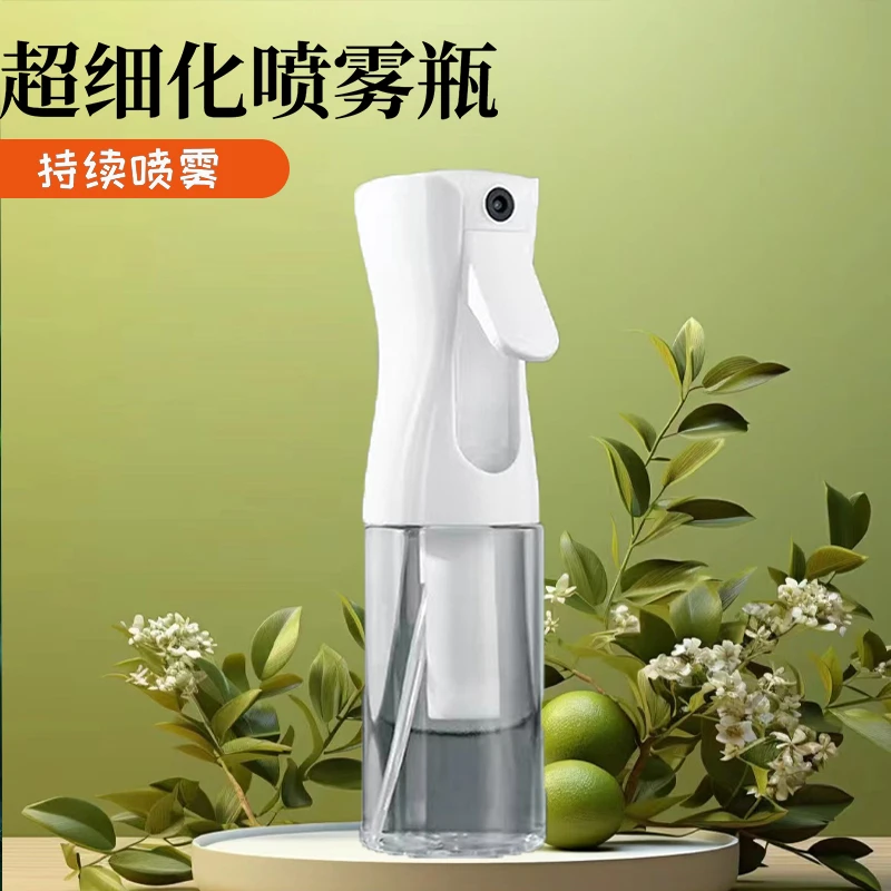 高压持续喷雾瓶 高压喷壶水雾防漏设计塑料透明加厚喷洒按压出水