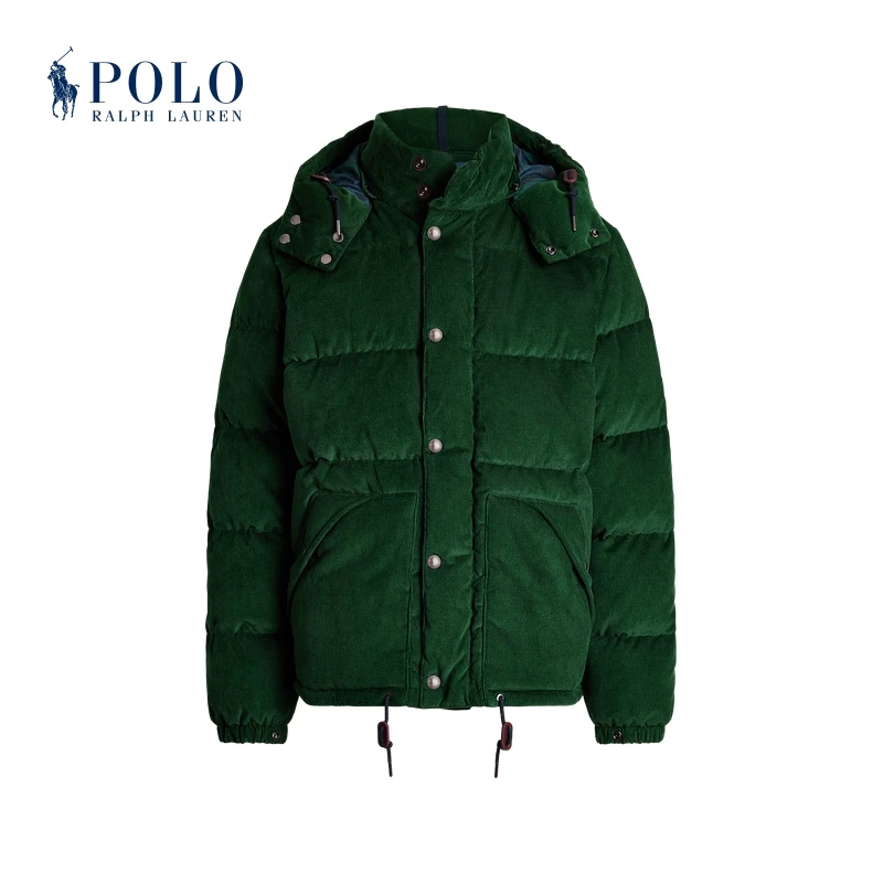 Ralph Lauren拉夫劳伦男装 Wainwright灯芯绒羽绒夹克710940098