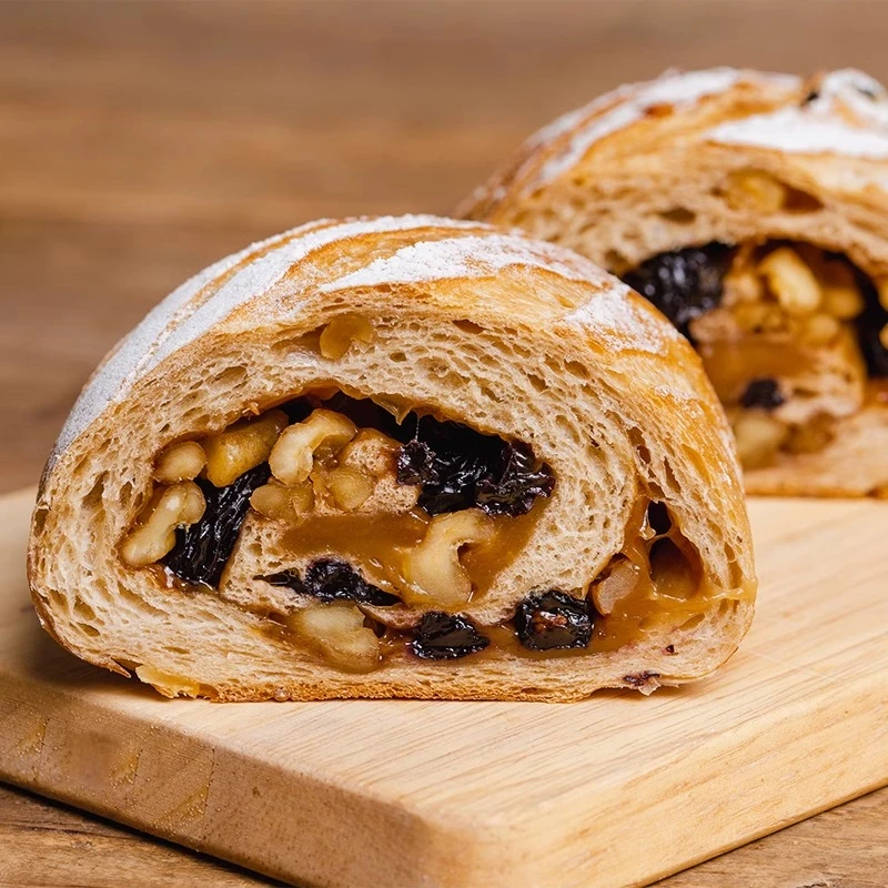 枣叔的店核桃黑加仑麻薯软欧欧包坚果面包手作零食营养糕点代餐