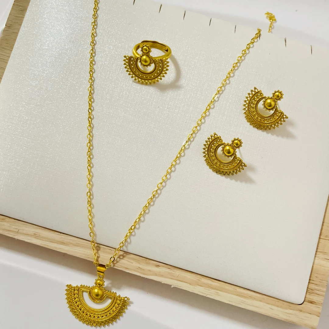 铜合金项链 691三件套