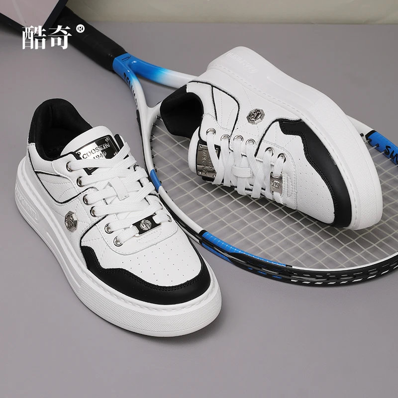 2024冬季新款手工高端轻奢百搭轻便百搭男士拼色潮流潮鞋