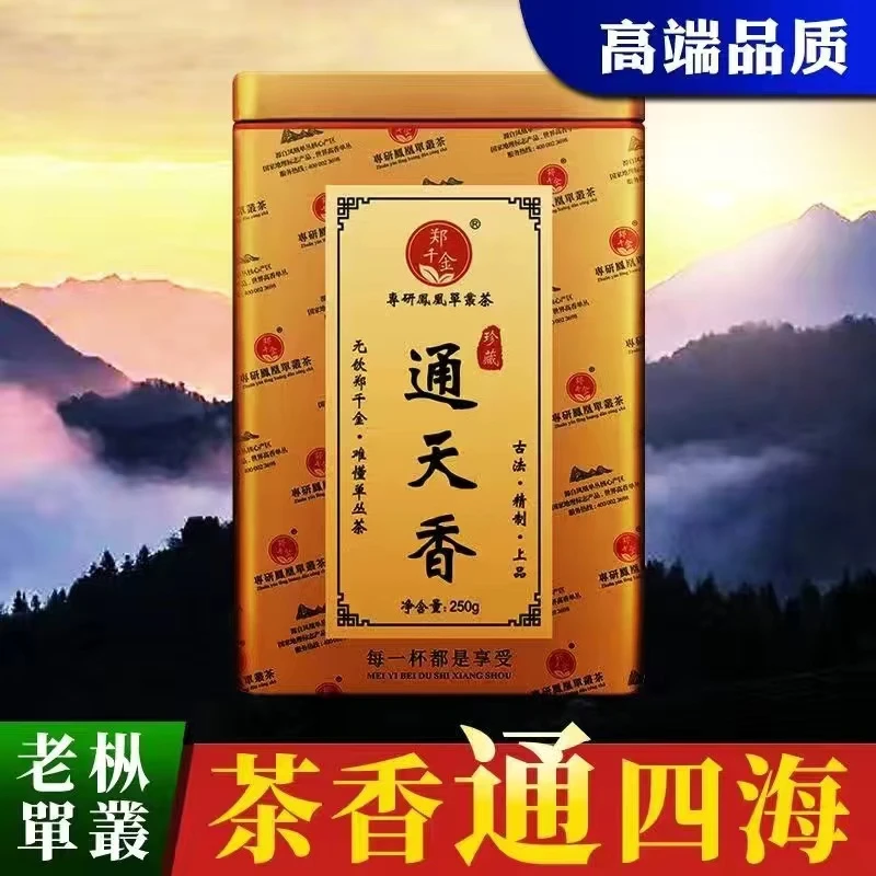 宋种通天香 凤凰单丛茶高香清香型 正宗单枞茶潮州特级茶叶郑千金