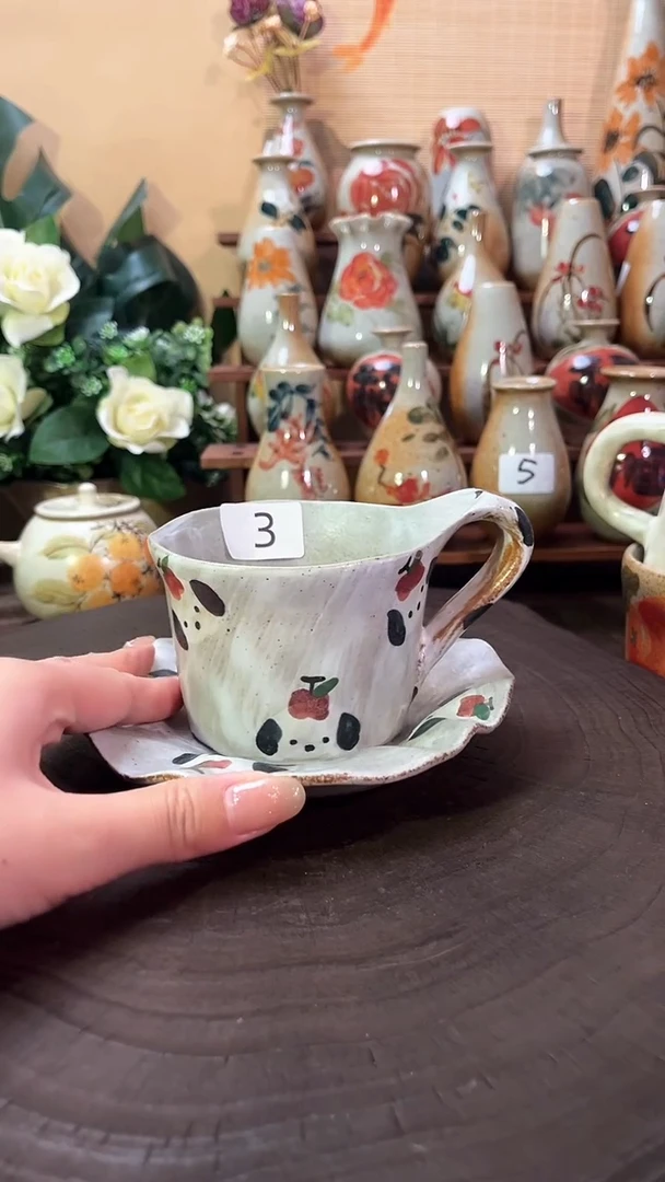 【闪购商品】摆件景德镇手绘瓷器高温釉下彩