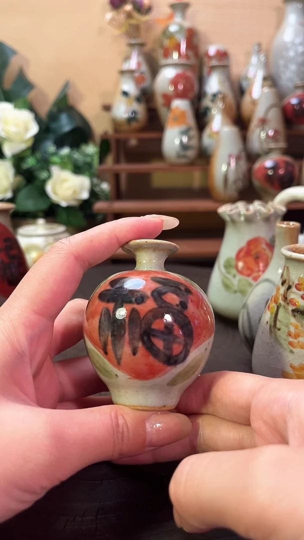 【闪购商品】摆件景德镇手绘瓷器高温釉下彩