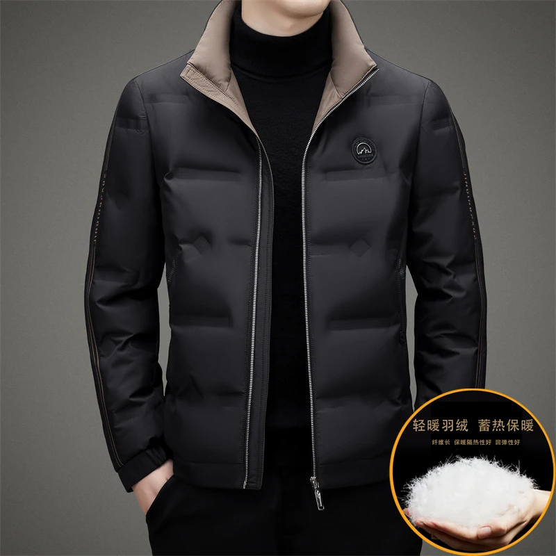 【专柜大牌爆品】2022新款男士高端羽绒服 白鸭绒