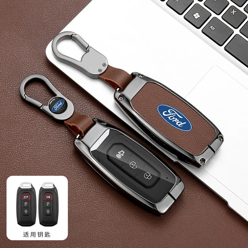 2023款福特游骑侠钥匙套专用新游骑侠Ranger皮卡汽油柴油包壳扣男