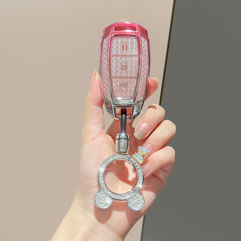 北京现代车钥匙套ix35伊兰特名图菲斯塔新胜达索纳塔八汽车壳扣女