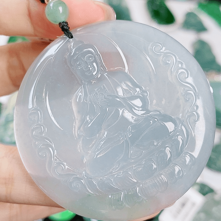 翡翠颈饰未镶嵌天然翡翠
