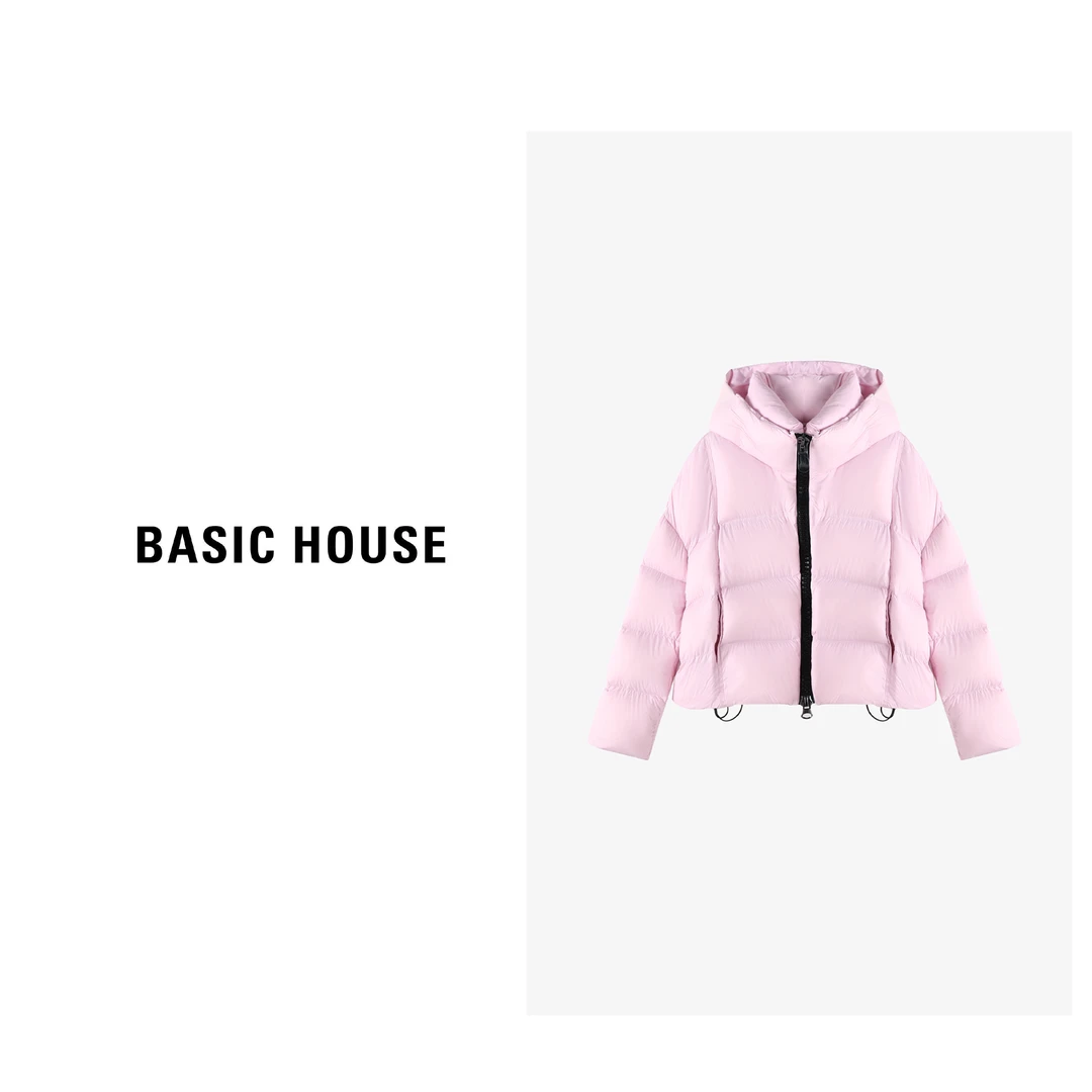 Basic House/百家好女款运动时尚女士羽绒服（短款）-B0624E5B362