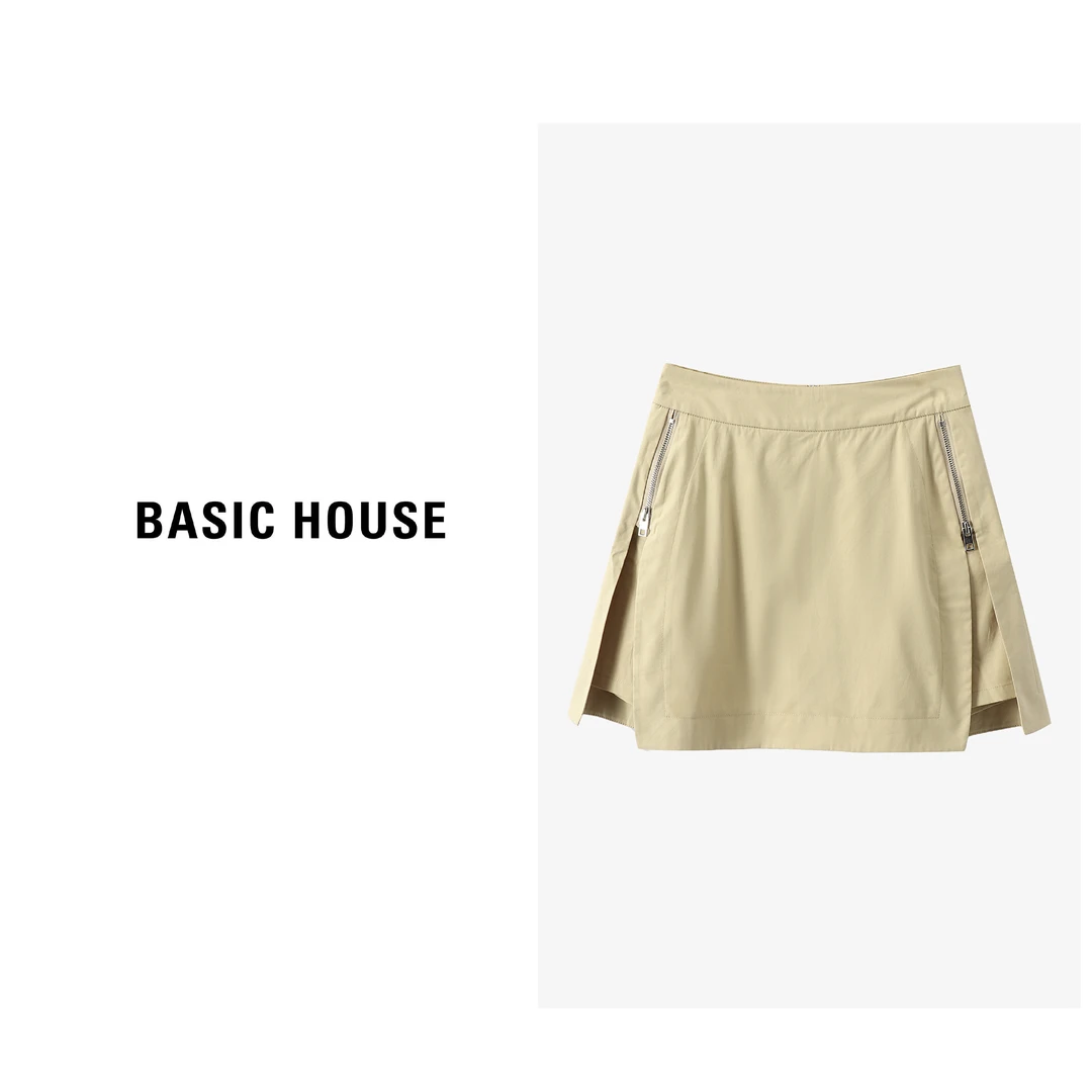 Basic House/百家好BH时尚运动夏季 短裤风感波粒裙裤B0633B5H332