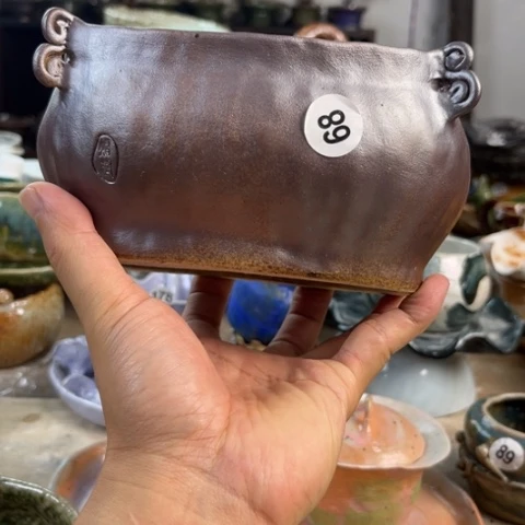 盘熠樹日式手捏餐具茶具