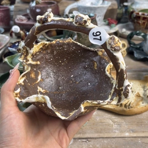 盘熠樹日式手捏餐具茶具