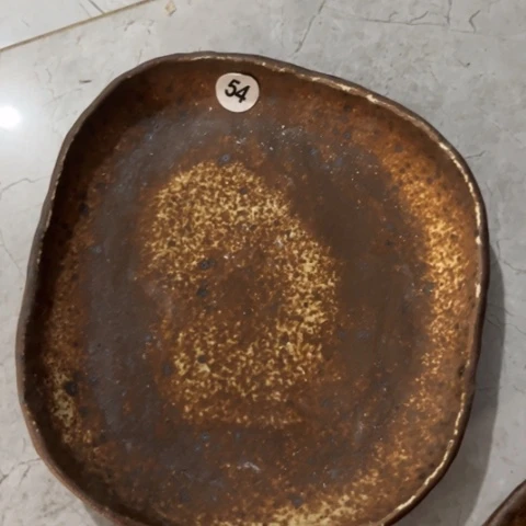 盘熠樹日式手捏餐具