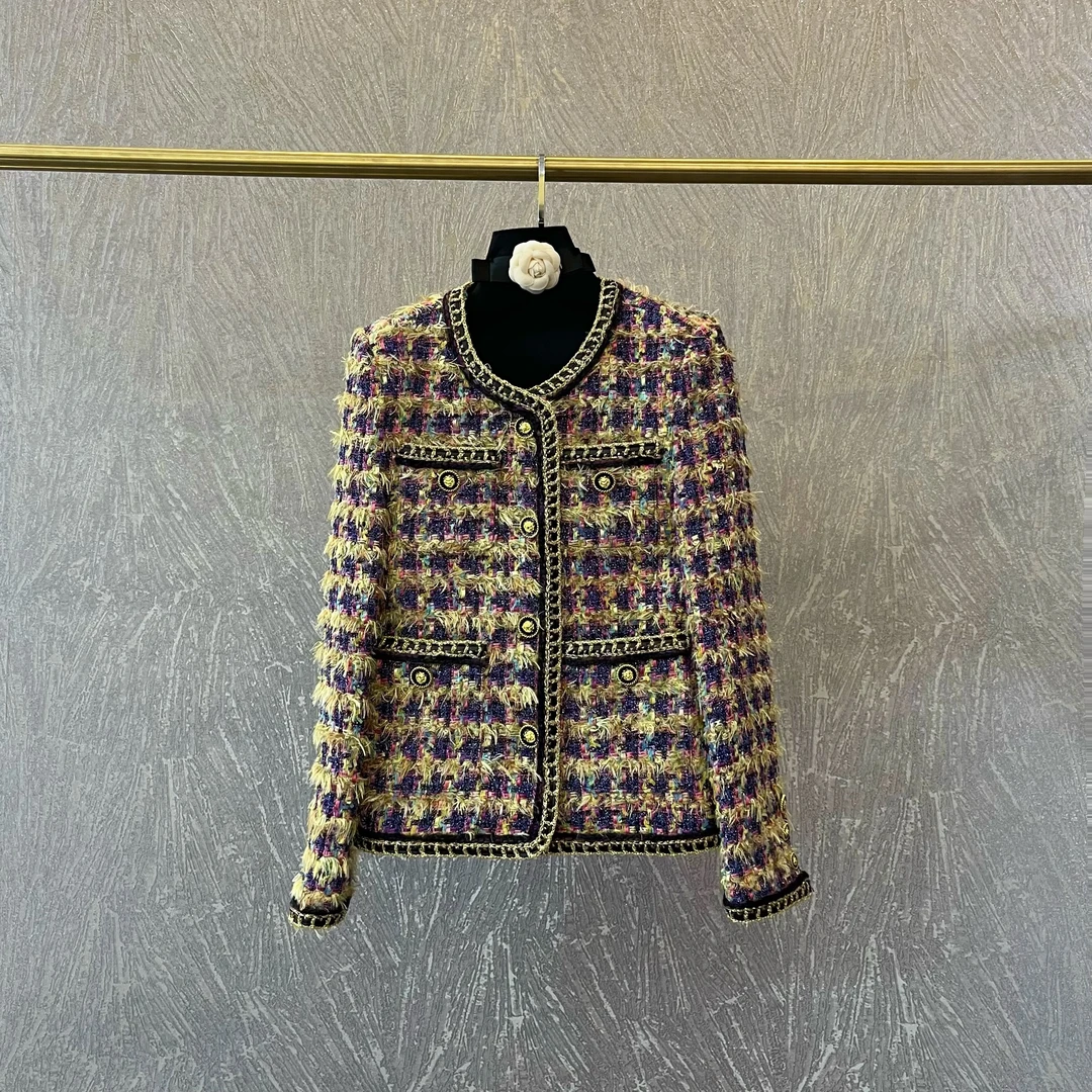 【格调派对】2025春季新款法式感小众设计百搭小香风女外套M294