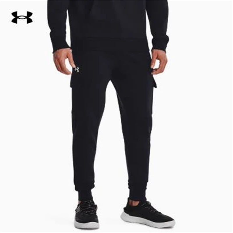 安德玛 1382134-001 UA秋冬Rival男子抓绒训练运动长裤