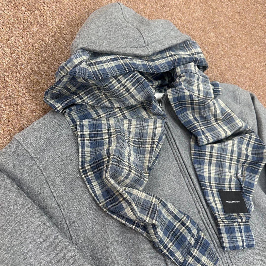 【VERA NOVA】子豪的秋冬设计款假两件加绒卫衣