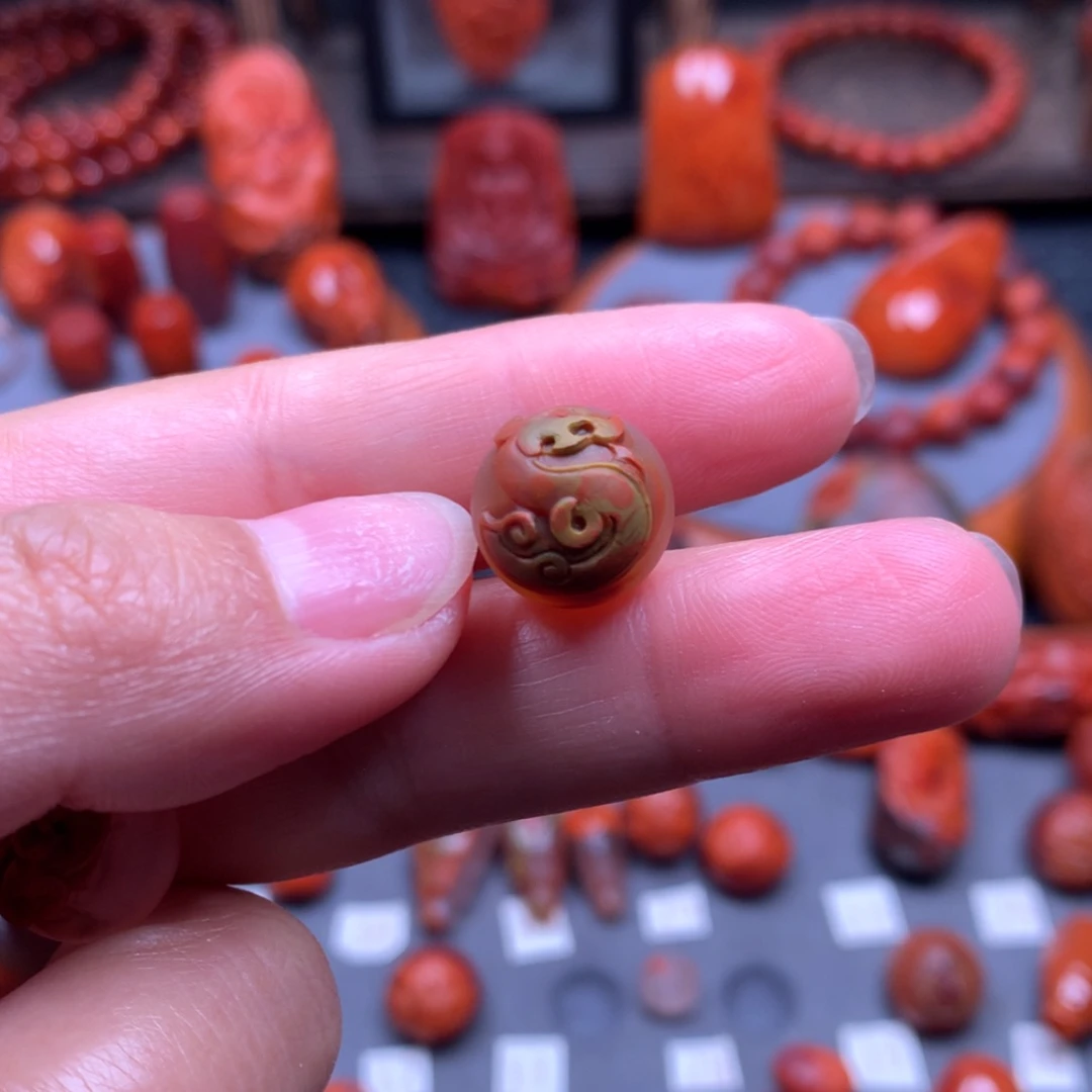 【闪购商品】南红玛瑙单珠未镶嵌用****1