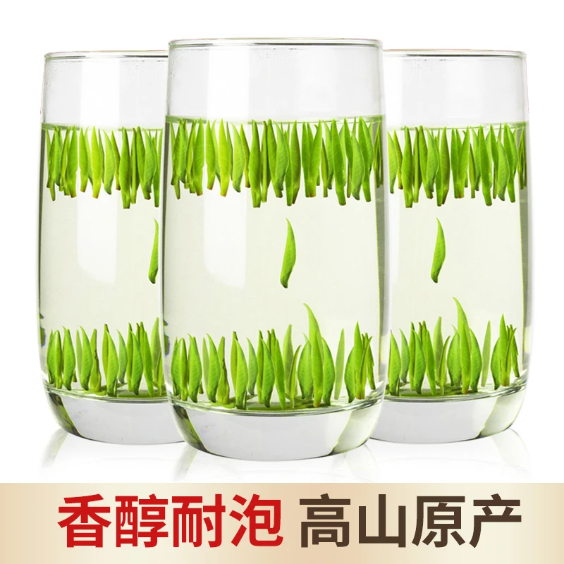 祁野雀舌明前特级春茶浓香型绿茶茶叶直播推荐茶汤浓郁