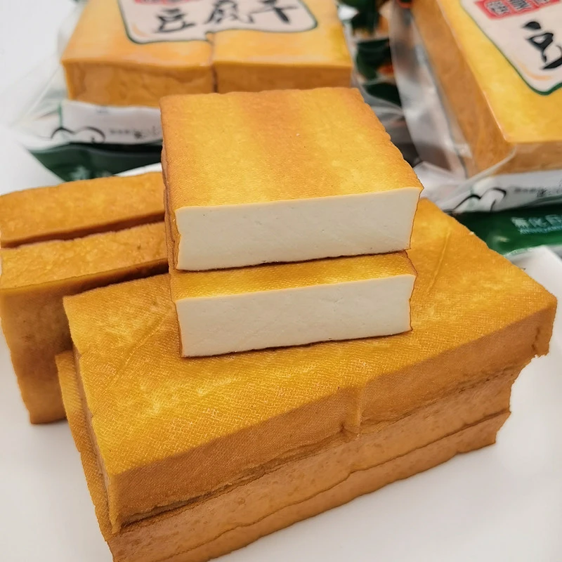 豆腐干农家柴火烟熏豆腐香干5片装2包